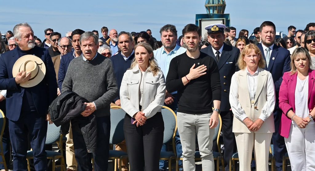 A 30 años del muelle Antonio Morán, Torres puso en valor el futuro productivo del Puerto de Comodoro