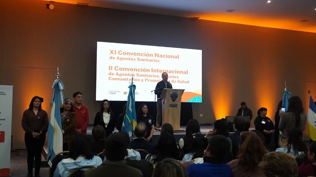 Con más de 500 participantes, comenzó en Trelew la Convención Nacional e Internacional de Trabajadores Comunitarios de Salud