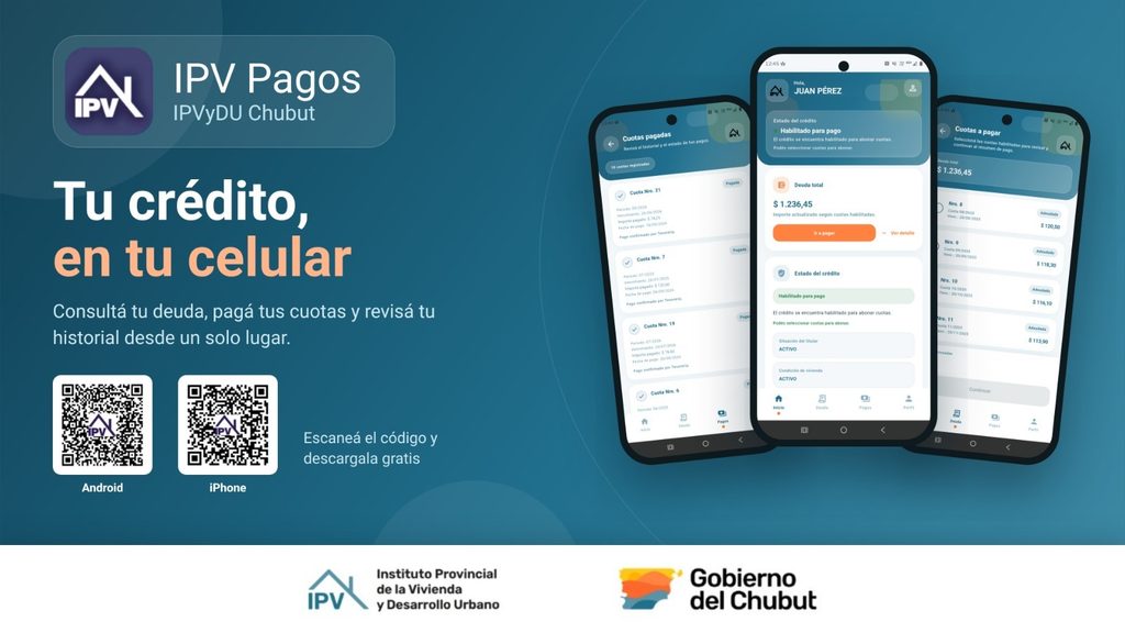 El Instituto Provincial de la Vivienda presentó su Aplicación Móvil “IPV Pagos”