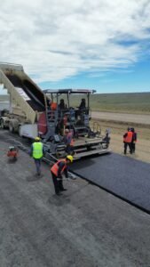 Torres destacó el inicio de una nueva etapa de la pavimentación de la Ruta Nacional 40, llevada adelante con fondos provinciales