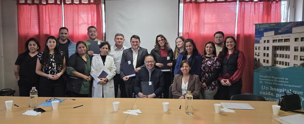 INCUCAI reconocen a hospitales de Comodoro por su trabajo en la procuración de órganos