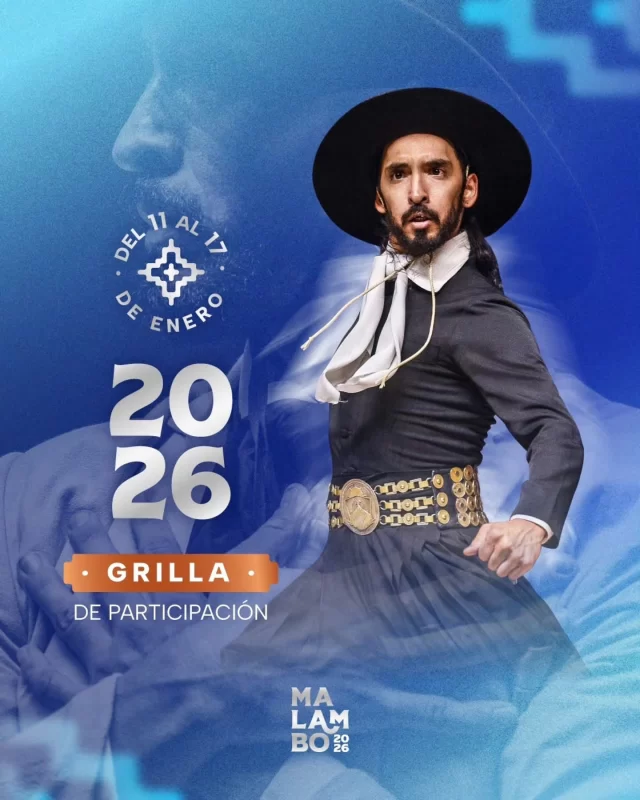 MALAMBO 2026: GRILLA DE PARTICIPACIÓN