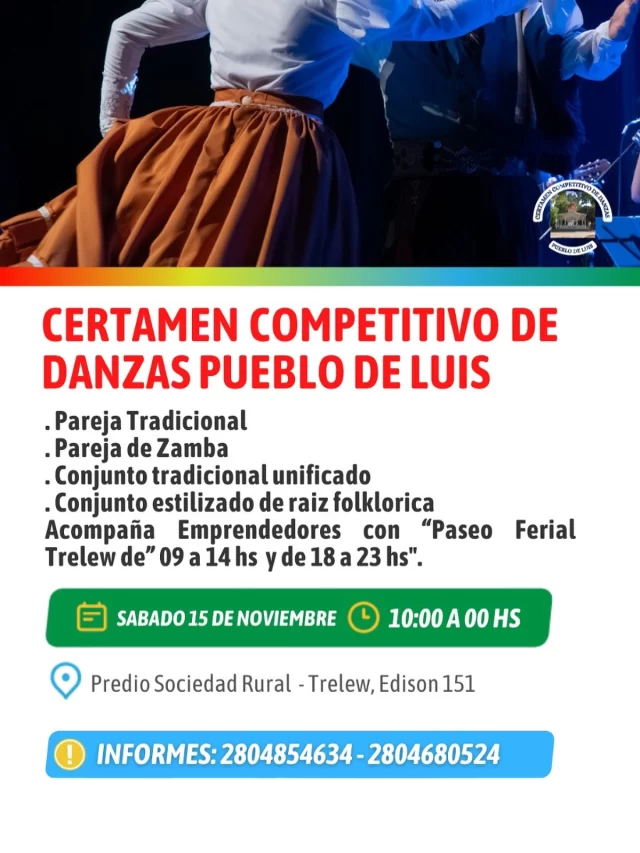 CERTAMEN COMPETITIVO DE DANZAS PUEBLO DE LUIS