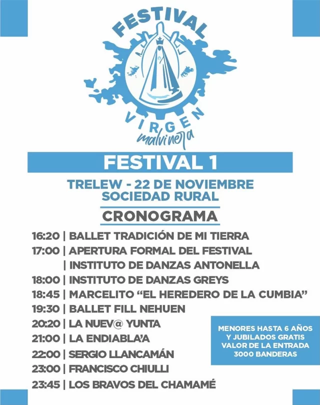 FESTIVAL 1: VIRGEN MALVINERA